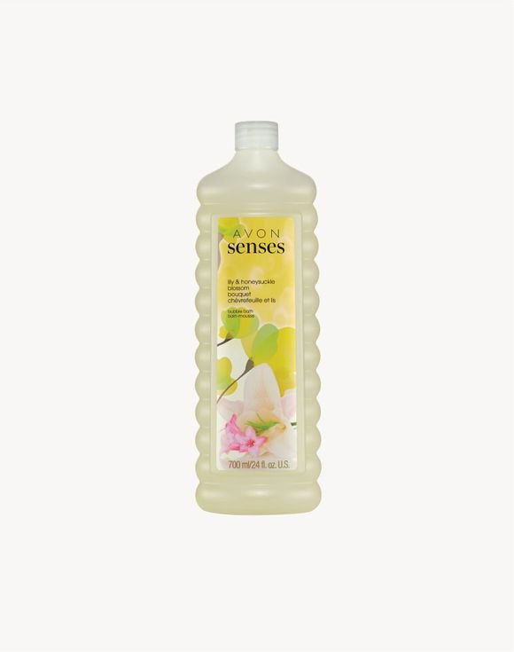 Senses Lily and Honeysuckle Blossom Bubble Bath 1 Senses Lily and Honeysuckle Blossom Bubble Bath