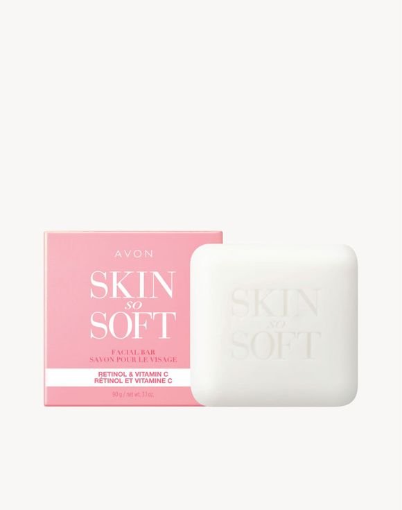Skin So Soft Facial Bar Retinol & Vitamin C 1 Skin So Soft Facial Bar Retinol & Vitamin C