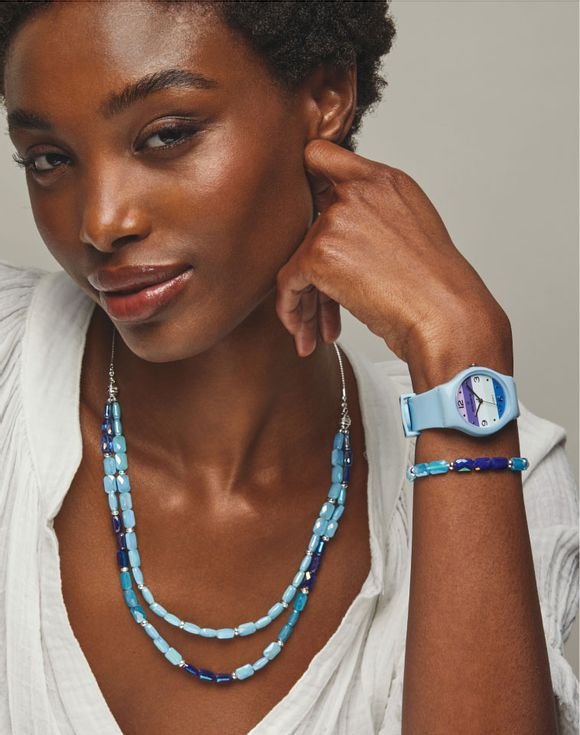 Colorblock Chic Pull-Cord Bracelet 2 Colorblock Chic Pull-Cord Bracelet - Image 2
