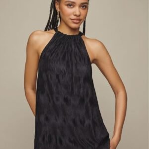 Textured Halter Top