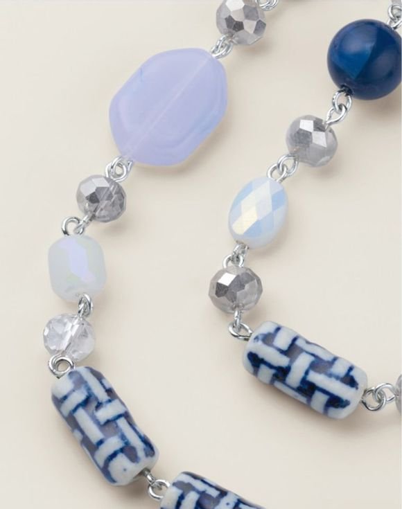 Azure Meadow Layered Necklace 3 Azure Meadow Layered Necklace - Image 3