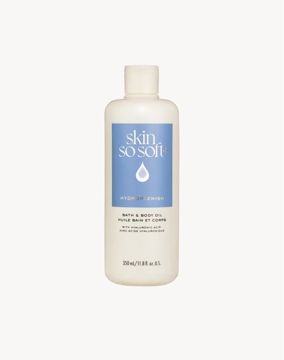 Skin So Soft+ HydroPlenish with Hyaluronic Acid Bath and Body Oil 1 Skin So Soft+ HydroPlenish with Hyaluronic Acid Bath and Body Oil
