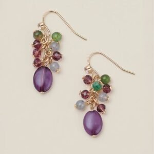 Vine & Olive Drop Earrings