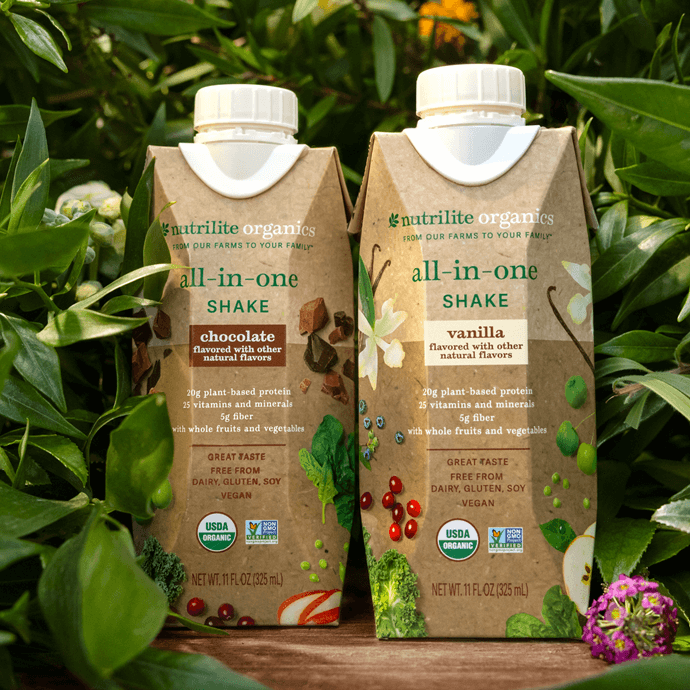 Nutrilite™ Organics All-in-One Shakes – Chocolate 2 Nutrilite™ Organics All-in-One Shakes – Chocolate - Image 2